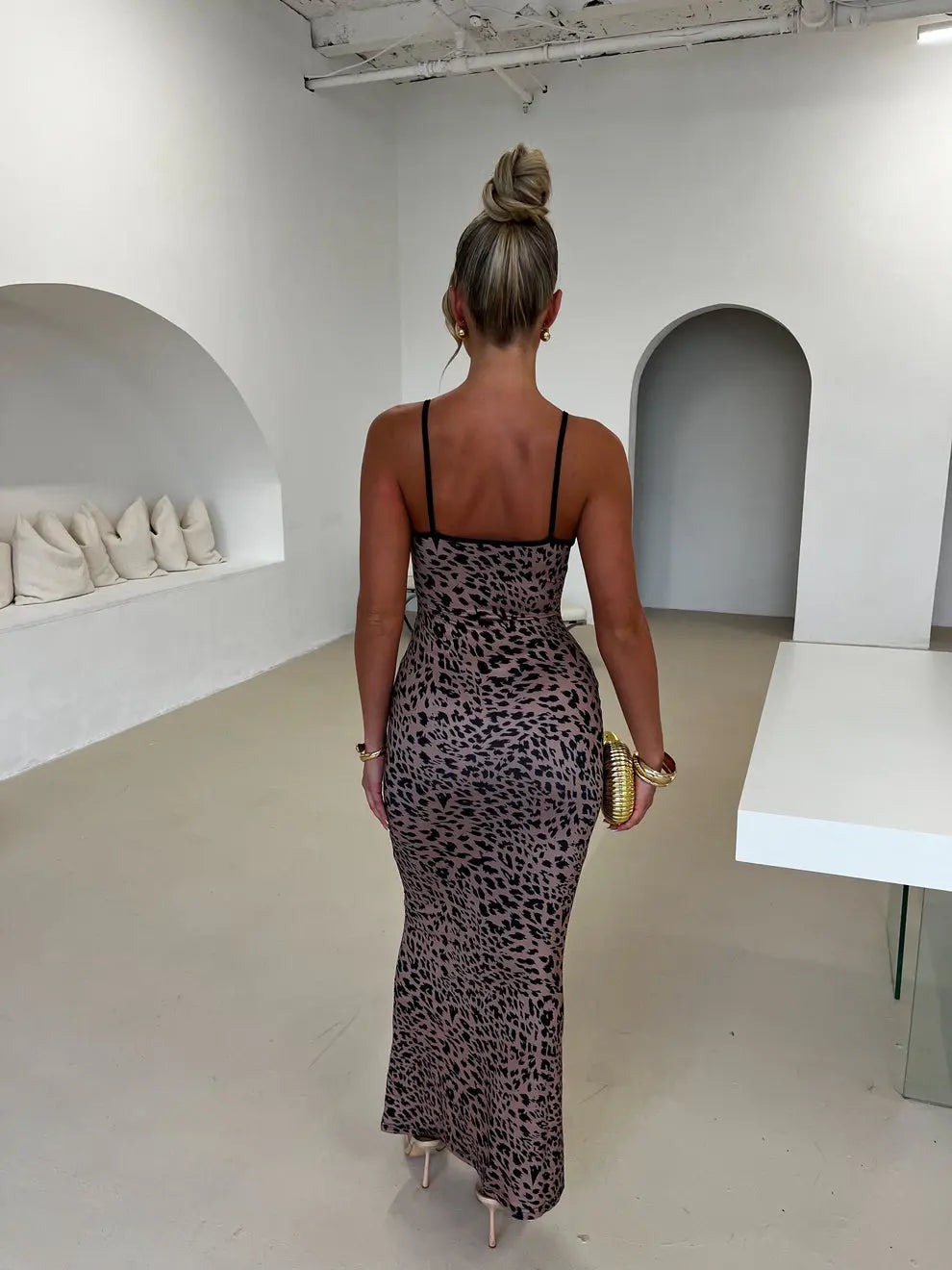 Robe Sierra imprimé léopard - LA MAISON ROSE PARIS