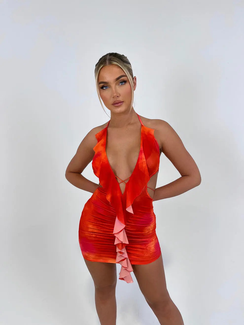 Robe Vanessa rouge - LA MAISON ROSE PARIS
