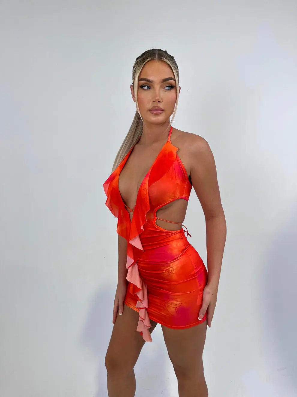 Robe Vanessa rouge - LA MAISON ROSE PARIS