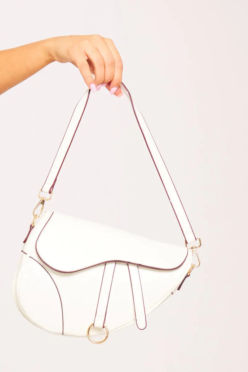 Sac a main Lady blanc - LA MAISON ROSE PARIS