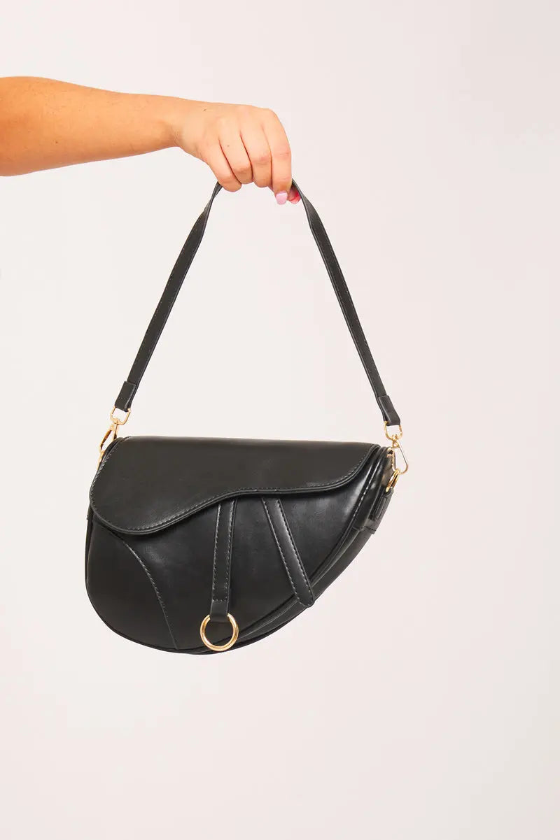Sac a main Lady noir - LA MAISON ROSE PARIS